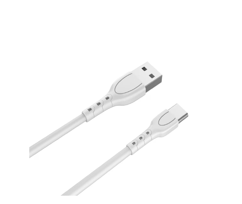 Cablu Fast-Charge Lemontti USB-A la Type-C, lungime 0.5m