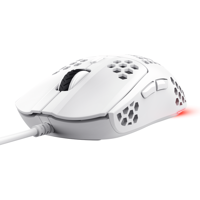 Mouse cu fir Trust GXT 928W Helox, rezolutie maxima 6400 DPI, 6 butoane