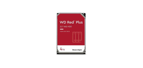 HDD intern WD, 3.5, 4TB, Red Plus NAS, 3.5, SATA3, 5400rpm, 256MB