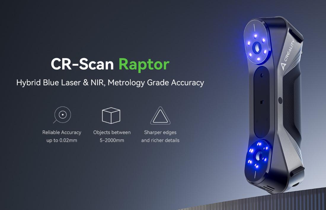 Creality 3D scanner CR-SCAN raptor