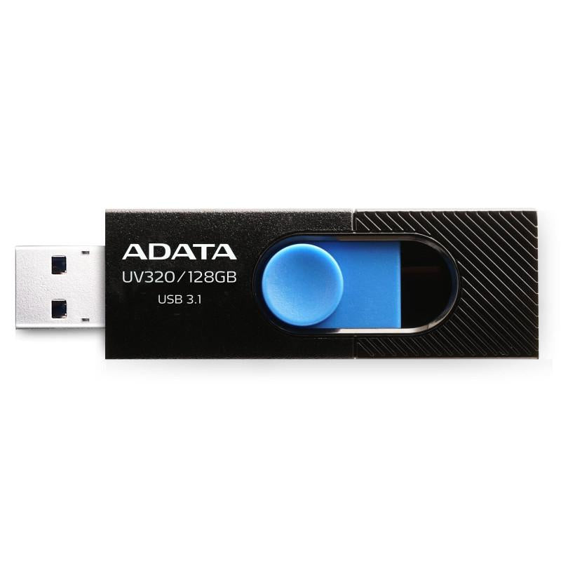 Memorie USB Flash Drive Adata UV320 128GB, USB-A 3.1 (AUV320-128G-RBKBL)