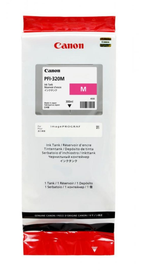 Cartuș cerneala Canon PFI-320M, magenta, capacitate 300ml