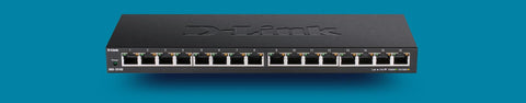 D-Link Switch DGS-1016S, 16 porturi Gigabit, Capacity 32Gbps