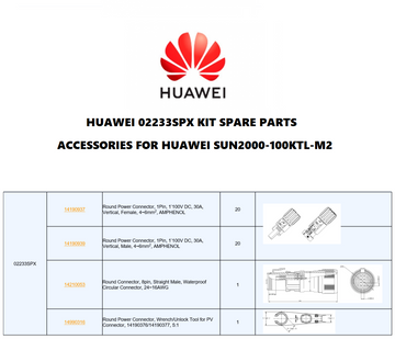Invertor solar trifazat Accessories for Huawei SUN2000-100KTL-M2