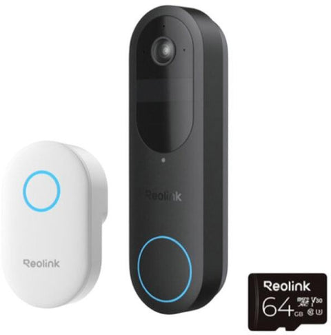 Sonerie wireless WiFi dual band Reolink *fara fir *rezolutie 2K 4MP si un unghi de vizualizare de
