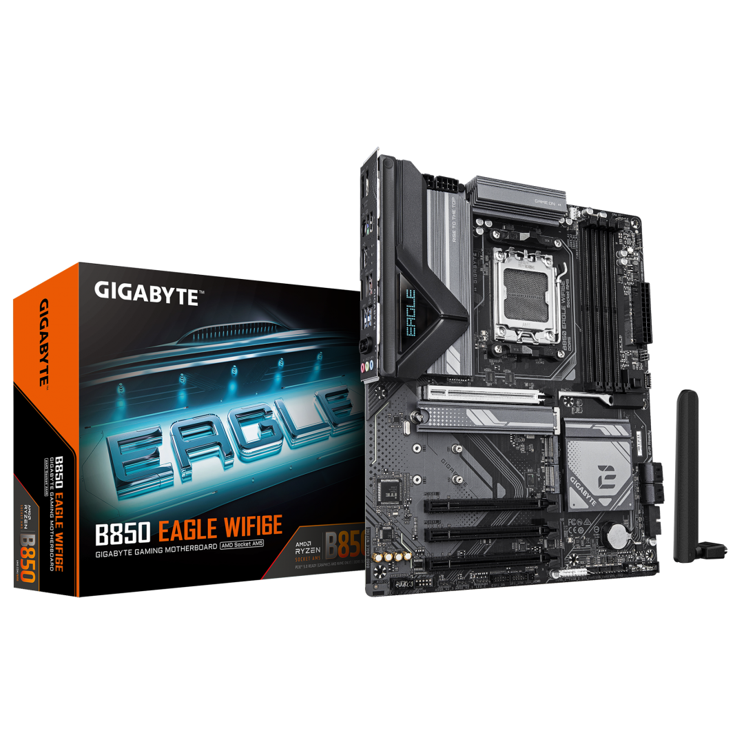 Placă de baza Gigabyte B850 eagle WIFI6E AM5, 4X DDR5, 1X DP 1X HDMI