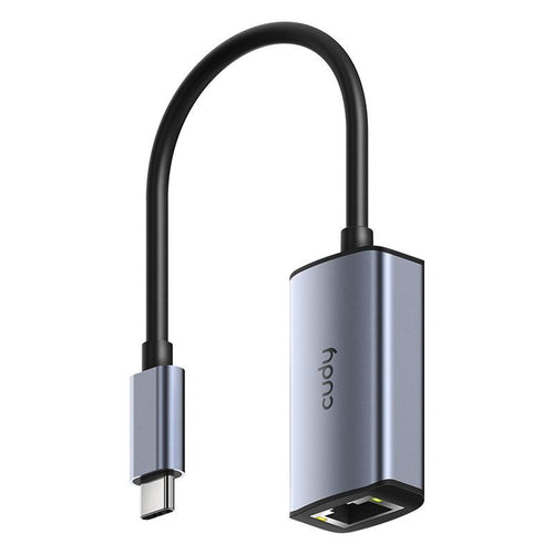 Adaptor de rețea CUDY Aluminum Portable USB-C to Gigabit