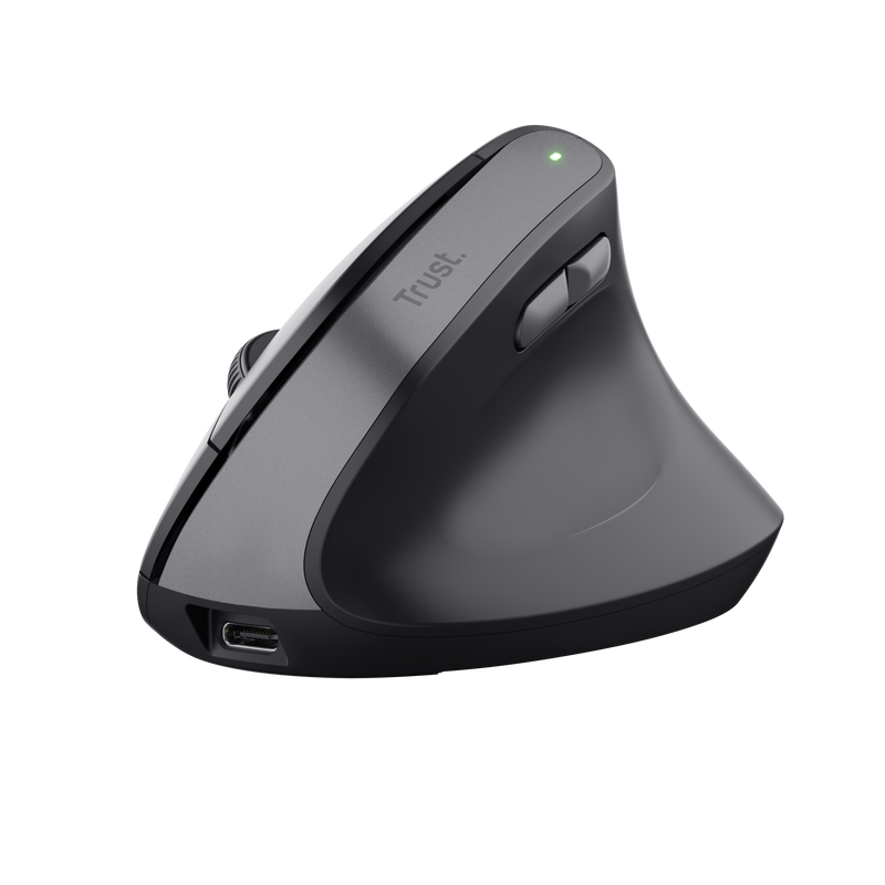 Mouse ergonomic fara fir Trust Bayo II, rezolutie maxima 2400 DPI