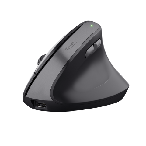 Mouse ergonomic fara fir Trust Bayo II, rezolutie maxima 2400 DPI