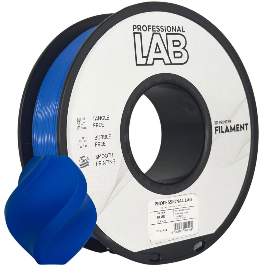 Filament 3D Proffesional Lab, Diamentru 1.75mm Professional lab (HS-PLA BLUE | PROF. LAB)