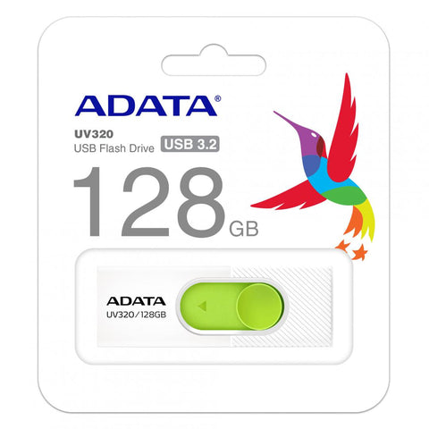 Memorie USB Flash Drive Adata UV320 128GB, USB-A 3.1 (AUV320-128G-RWHGN)