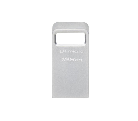 Memorie USB Flash Drive Kingston 128GB Data Traveler Micro USB 3.2Gen1 Metalic