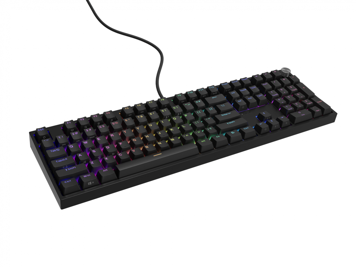 Tastatură gaming mecanica cu fir Genesis Thor 404, iluminare RGB