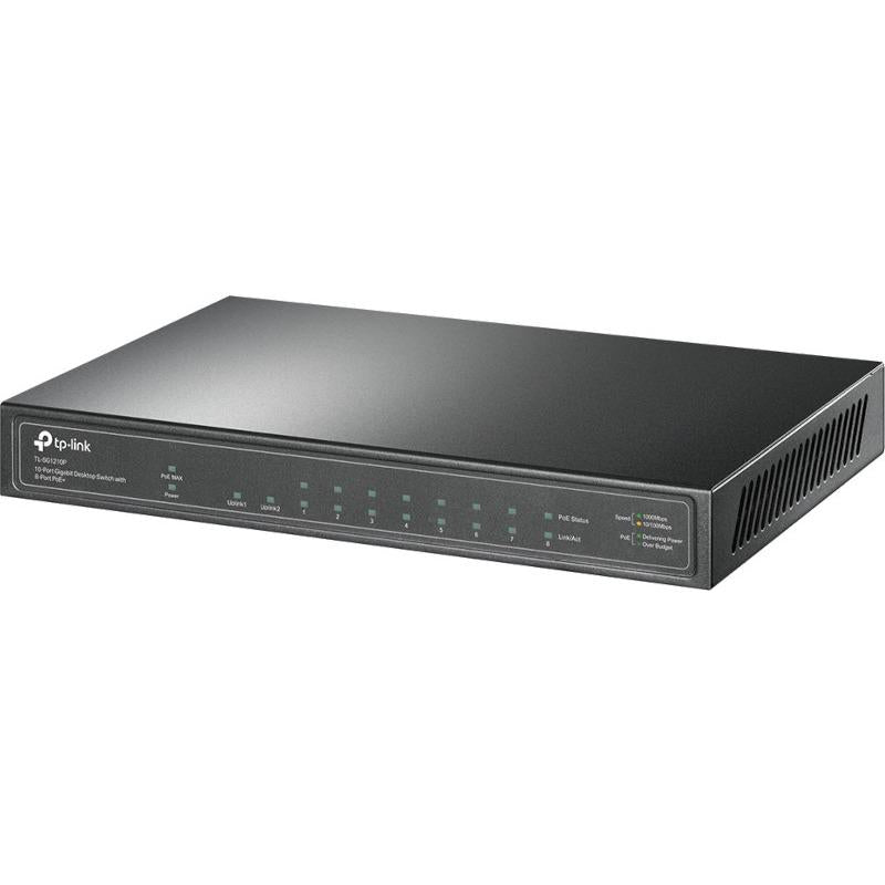 Switch TP-Link 10P-GB 8 POE unmanaged switch