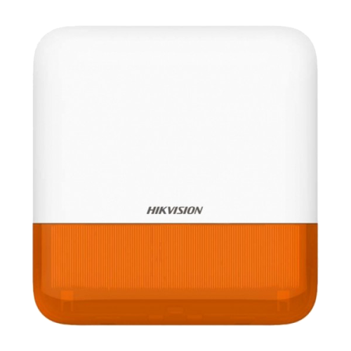 Sirene de exterior wireless AXPRO Hikvision DS-PS1-E-WE(Orange Indicator)