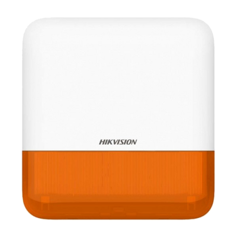Sirene de exterior wireless AXPRO Hikvision DS-PS1-E-WE(Orange Indicator)