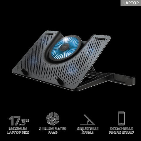 Stand racire Laptop Trust GXT 1125 Quno Laptop Cooling Stand Specifications General Max