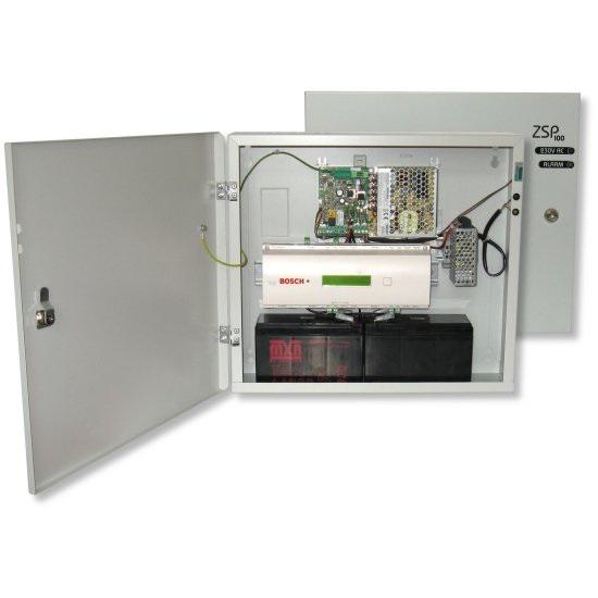 Sursă de alimentare pentru sisteme de detectie incendiu 24V/2.5A in cutie metalica Merawex (ZSP100-2.5A-18)