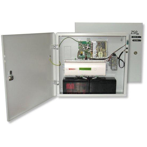 Sursă de alimentare pentru sisteme de detectie incendiu 24V/2.5A in cutie metalica Merawex (ZSP100-2.5A-18)