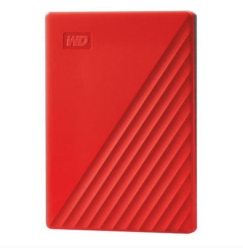 HDD extern WD, My Passport, 2TB, 2.5", USB 3.2, Rosu