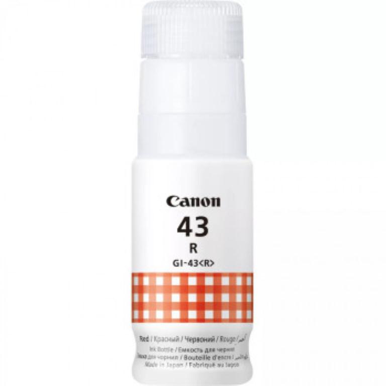 Cartuș cerneala Canon GI-43R, culoare red, capacitate 3800 pagini,60ml
