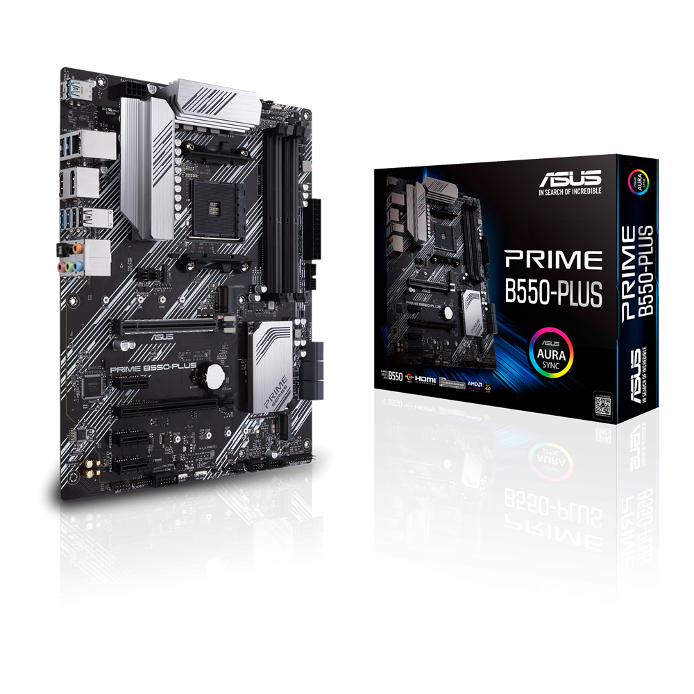 Placă de baza Asus AM4 PRIME B550-PLUS CPU Build in AMD AM4 Socket for 3rd Gen AMD Ryzen™ and 3rd