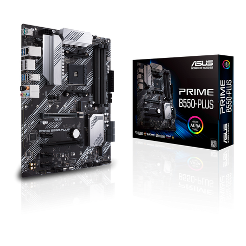 Placă de baza Asus AM4 PRIME B550-PLUS CPU Build in AMD AM4 Socket for 3rd Gen AMD Ryzen™ and 3rd