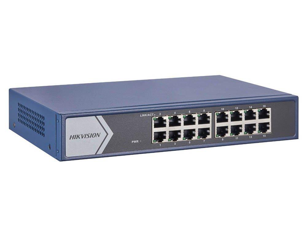 Switch Hikvision 16PORTURI gigabit smartmanaged
