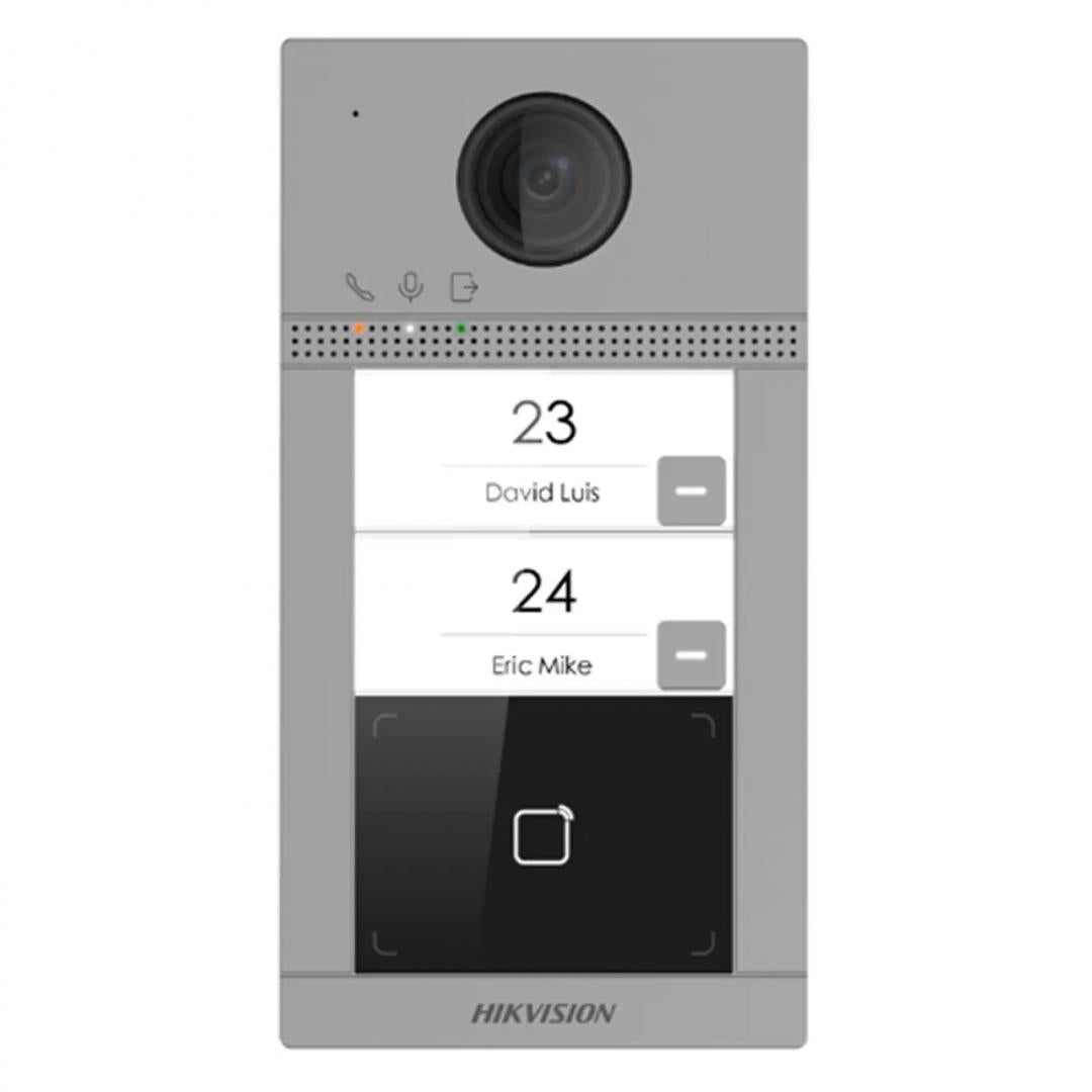 Post de exterior videointerfon IP Hikvision DS-KV8213-WME1(C)