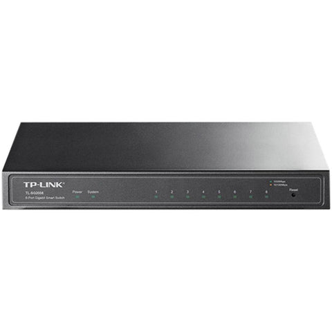 JetStream™ 8-Port Gigabit Smart Switch with 4-Port PoE+ PORT: 4× Gigabit PoE+ Ports SPEC: TP-Link