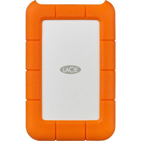 HDD extern Lacie, Rugged, 5TB, 2.5", USB3.0, Argintiu si portocaliu