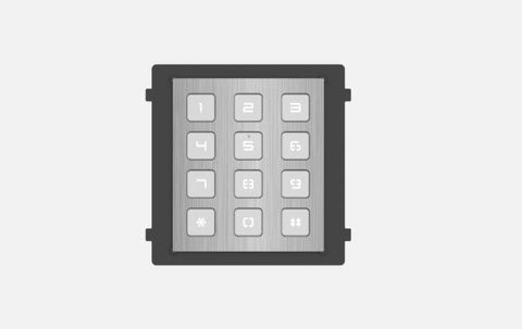Modul de extensie videointerfon cu tastatura Hikvision DS-KD- KP/S