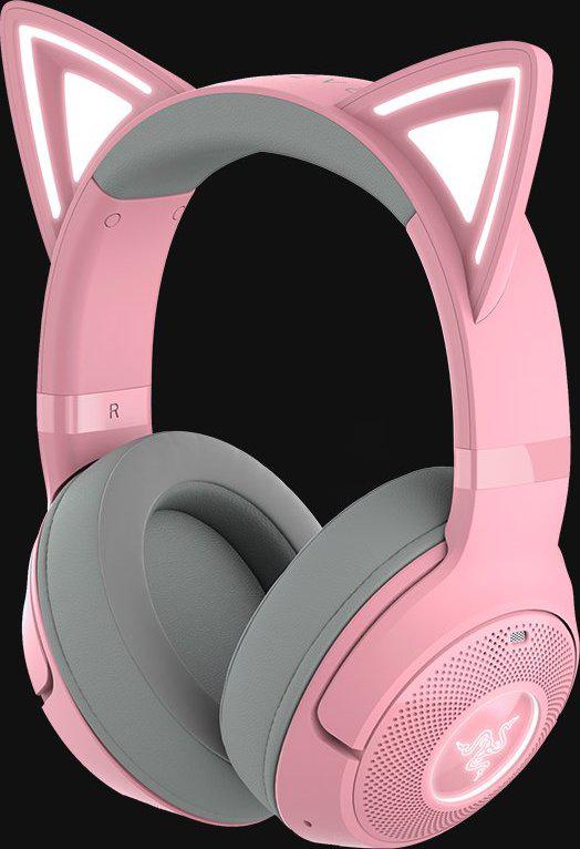 Căști Razer Kraken Kitty V2 Bluetooth 5.2Quartz Edition (RZ04-04860100-R3M1)