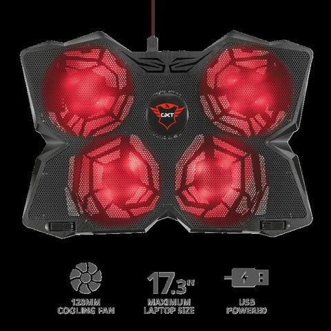Cooler laptop Trust GXT 278 Yozu, 4 ventilatoare