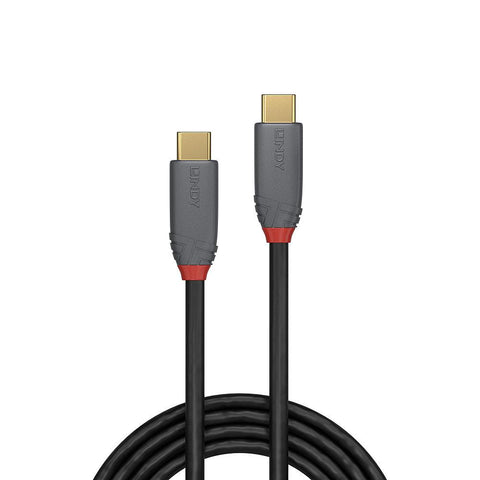 Cablu Lindy 1.5m USB 3.2 Type C to C Cable, 20Gbps, 5A, PD