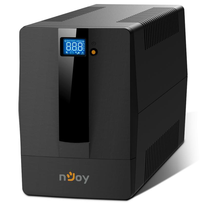 UPS nJoy Horus Plus 1500, 1500VA/900W, Afisaj LCD cu ecran tactil