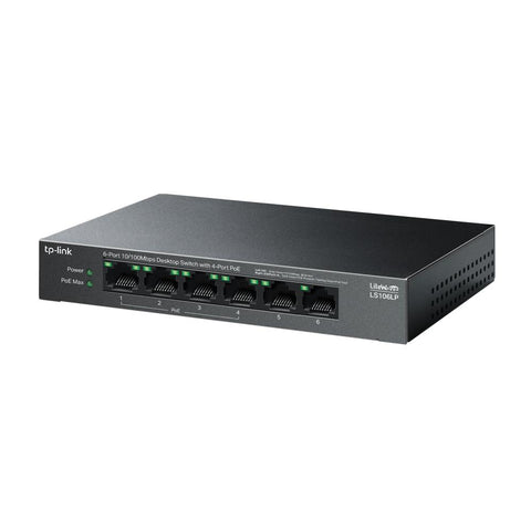 TP-Link 6-PORT gigabit switch LS106LP
