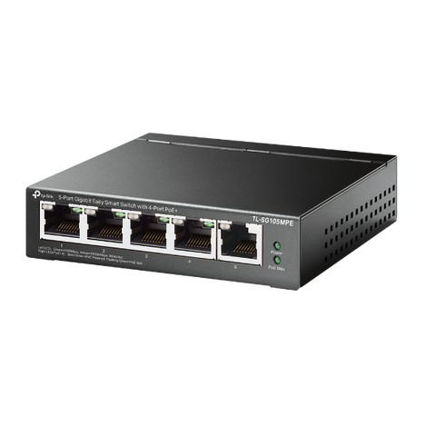 Switch TP-Link 5P-GB EASY-SMART 4 POE+