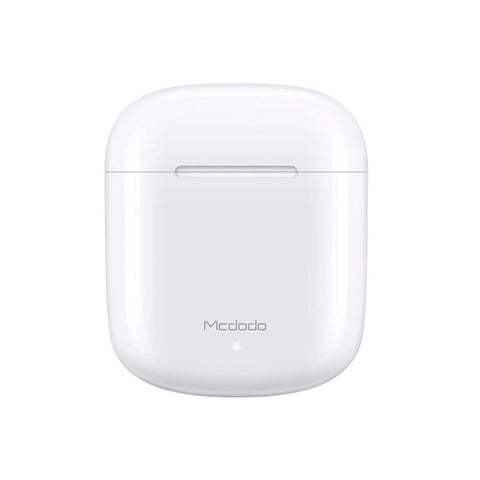 Mcdodo Casti Teana Series TWS True Wireless Bluetooth cu Carcasa Incarcare White - casti wireless