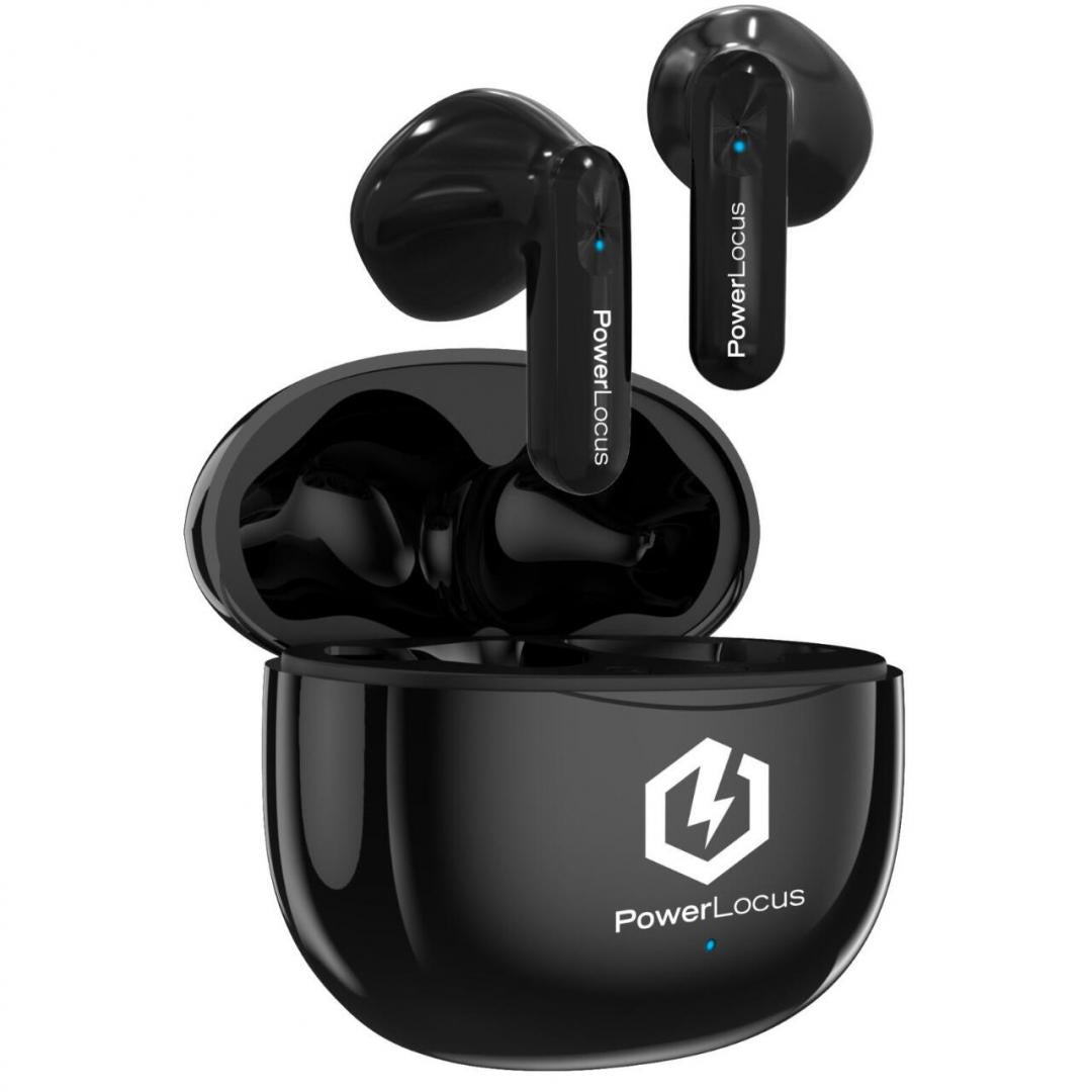 PowerLocus Casti True Wireless Bluetooth Vibe Black