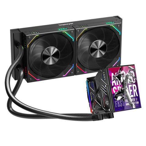 Cooler Procesor 1STPLAYER FT 240-bk FAST aRGB, display personalizabil