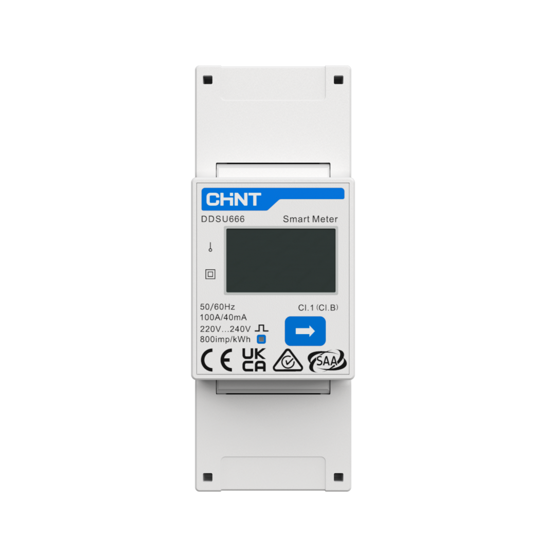 HYXI 1P smart meter DDSU666 100A