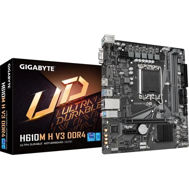 Placă de Baza GIGABYTE H610M H V3 LGA1700, 2x DDR4, 1x D-Sub 1x HDMI