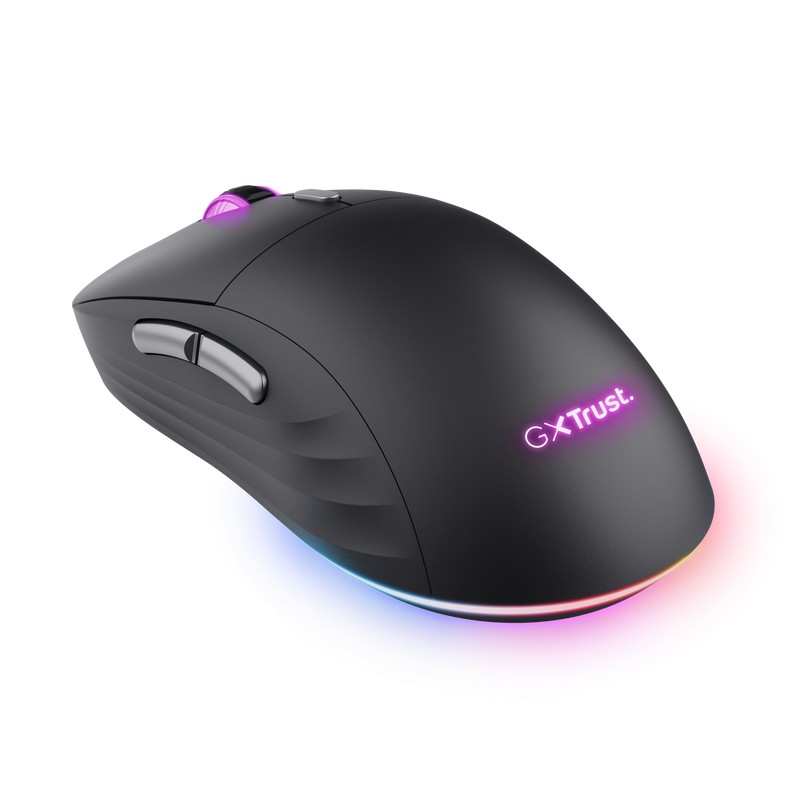 Mouse Trust GXT980 REDEX wireless, USB 2.0, rezolutie maxima 10000 DPI
