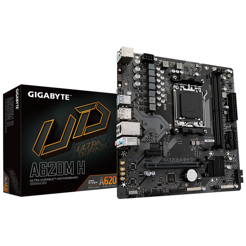 Placă de baza Gigabyte A620M H AM5, 2x DDR5, 1x DisplayPort, 1x HDMI