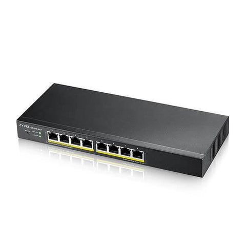GS1915 Series 8/24-port GbE Smart Managed Switch GB HYBR POE NEBULA SW Zyxel