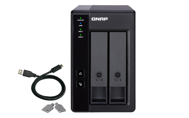 Extensie USB QNAP TR-002 2-Bay, 2.5/3.5 SATA 6Gbps HDD (neincluse)