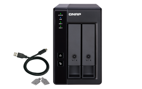 Extensie USB QNAP TR-002 2-Bay, 2.5/3.5 SATA 6Gbps HDD (neincluse)