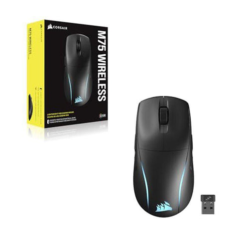 Mouse gaming Corsair M75 wireless lightweight RGB negru, 26K dpi