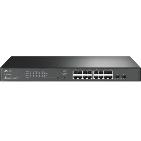 Switch TP-Link 16P-GB 2 SFP smart rm POE+